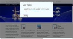 Desktop Screenshot of intercontinentalexchange.com